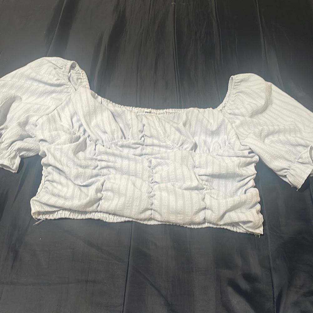 Light Blue crop top